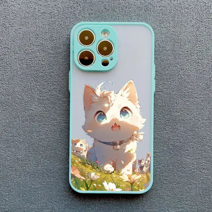 mint Cute Cat 4 / for iphone12