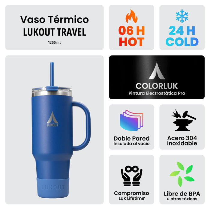Vaso Travel Tumbler 1200 ml - Colección Otoño