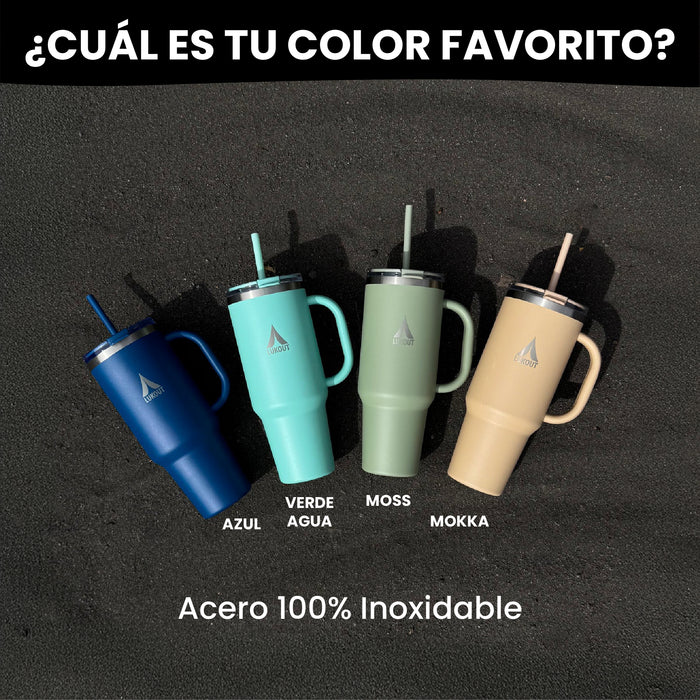 Vaso Travel Tumbler 1200 ml - Colección Otoño