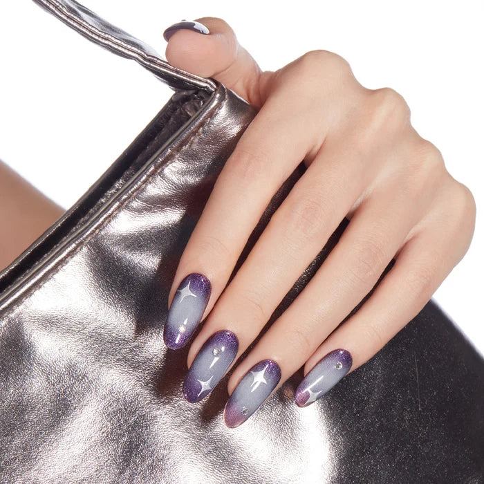 Violet Sparkle Gel Polish Set MODELONES #violet sparkle