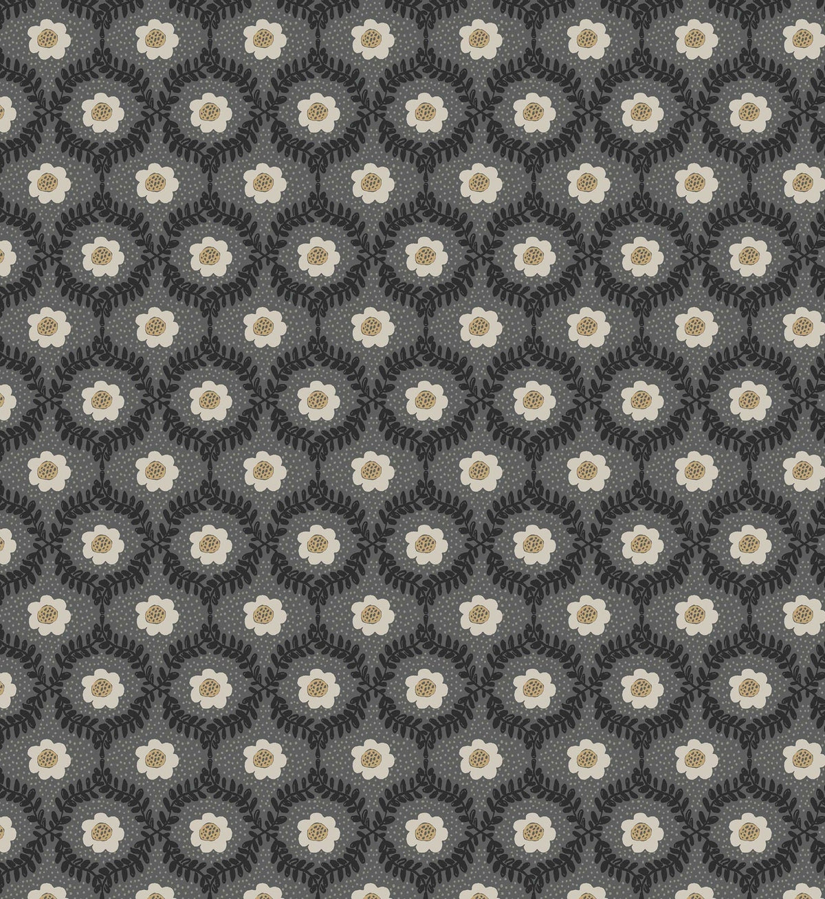 Emma Wallpaper - Black