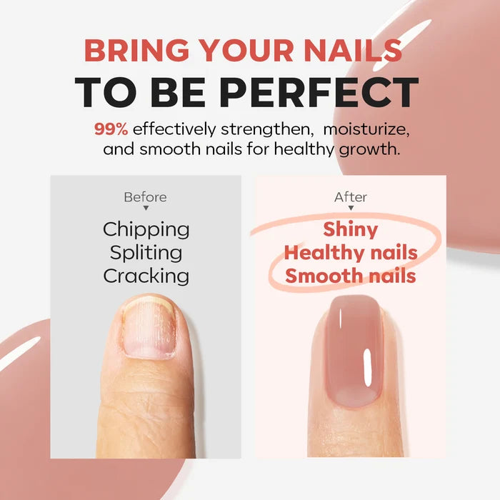 Nail Ridge Filler Strengthener Nail Care MODELONES #warm-pink