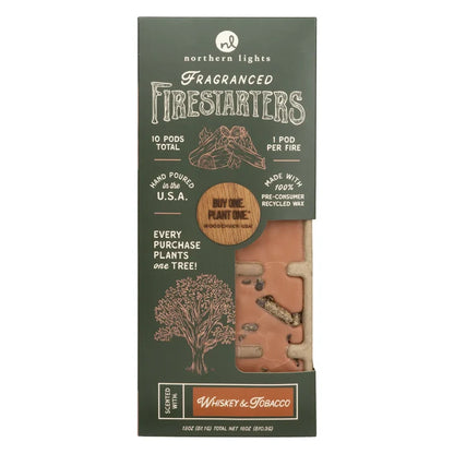 Whiskey & Tobacco Fragranced Firestarters