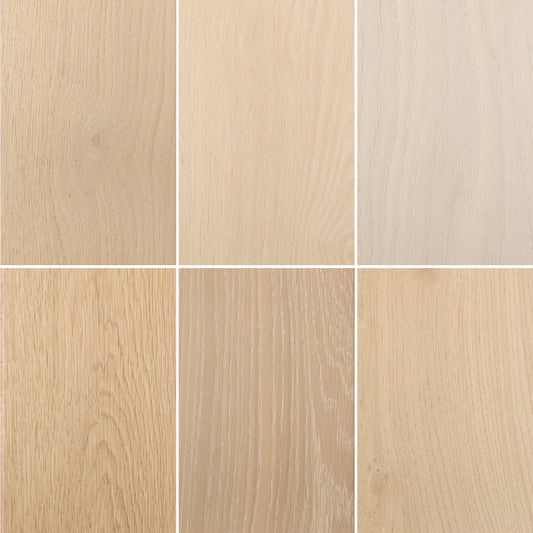 White Oak 3/8" x 7.5" Hardwood Sample Kit