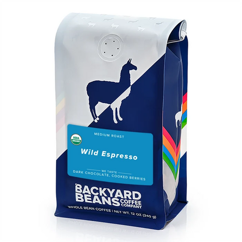 Image of Wild Espresso coffee retail bag