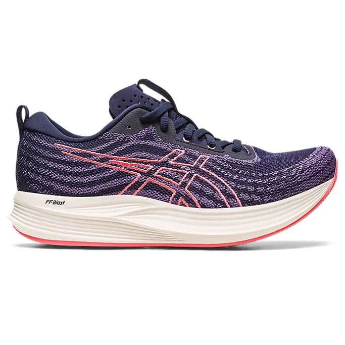 Women's Asics EvoRide Speed Midnight/Papaya-SOULIER, shoes-33-OFF