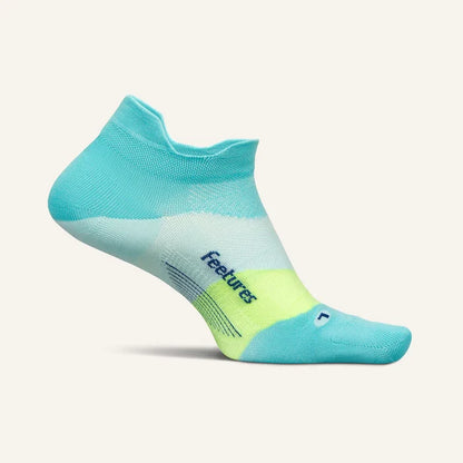 Women's Feetures Elite Ultra Light No Show Tab Aqua Surf-Apparel-33-OFF
