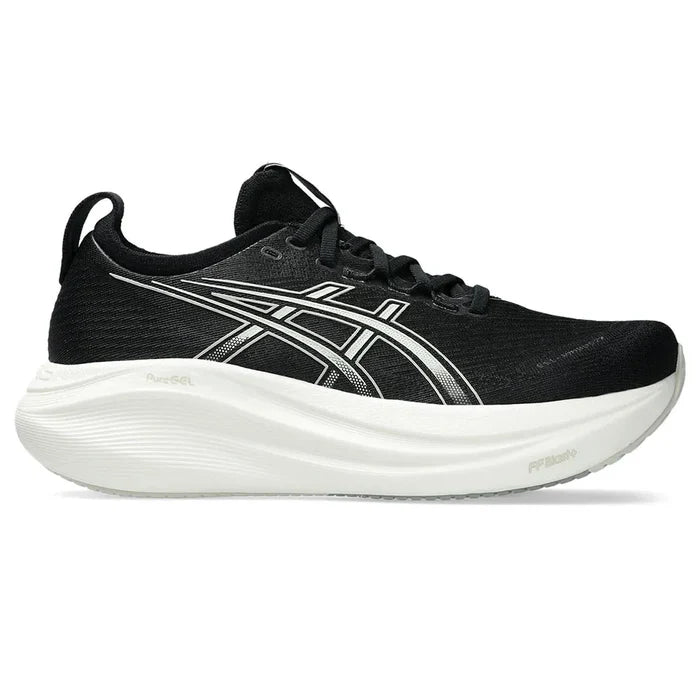 Women's Asics Gel-Nimbus 27 Black/Lake Grey-SOULIER, shoes-33-OFF
