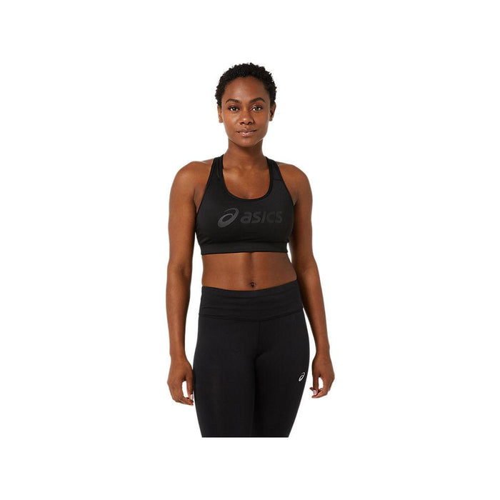 Women's Asics Padded Bra Performance Black/Performance Black-Apparel-33-OFF