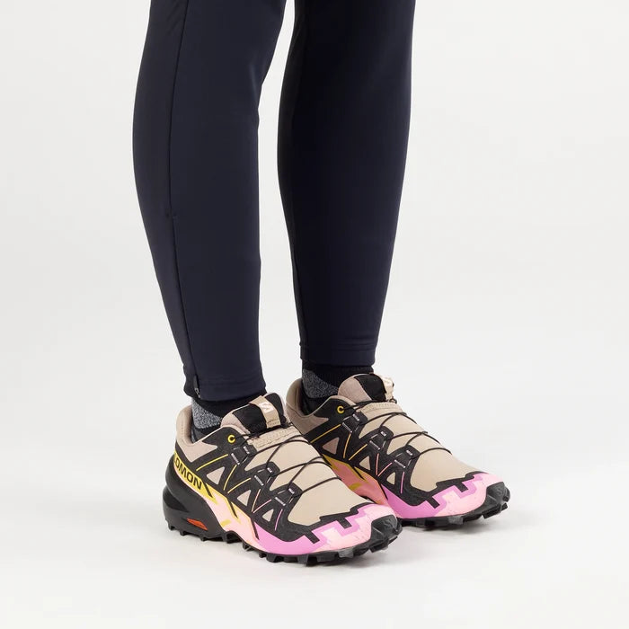 Women's Salomon Speedcross 6 Ethere/Black/Cyclam-SOULIER, shoes-33-OFF
