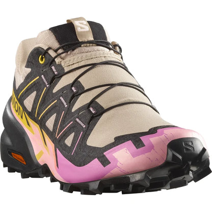 Women's Salomon Speedcross 6 Ethere/Black/Cyclam-SOULIER, shoes-33-OFF