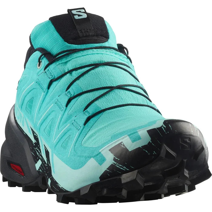 Women's Salomon Speedcross 6 GTX Blue Curacao/BL-SOULIER, shoes-33-OFF
