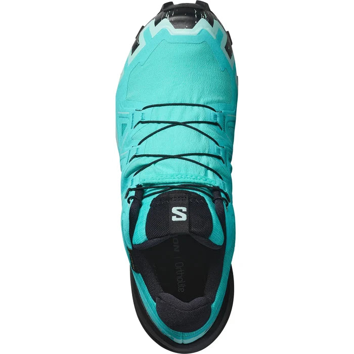 Women's Salomon Speedcross 6 GTX Blue Curacao/BL-SOULIER, shoes-33-OFF