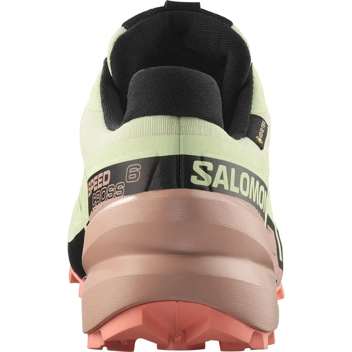 Women's Salomon Speedcross 6 GTX Lime C/ Mahogr/B-SOULIER, shoes-33-OFF