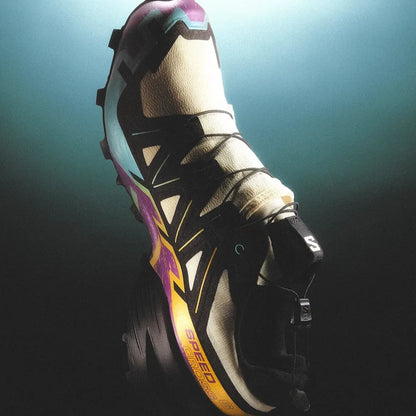 Women's Salomon Speedcross 6 GTX Tyello/Black/Wa-SOULIER, shoes-33-OFF