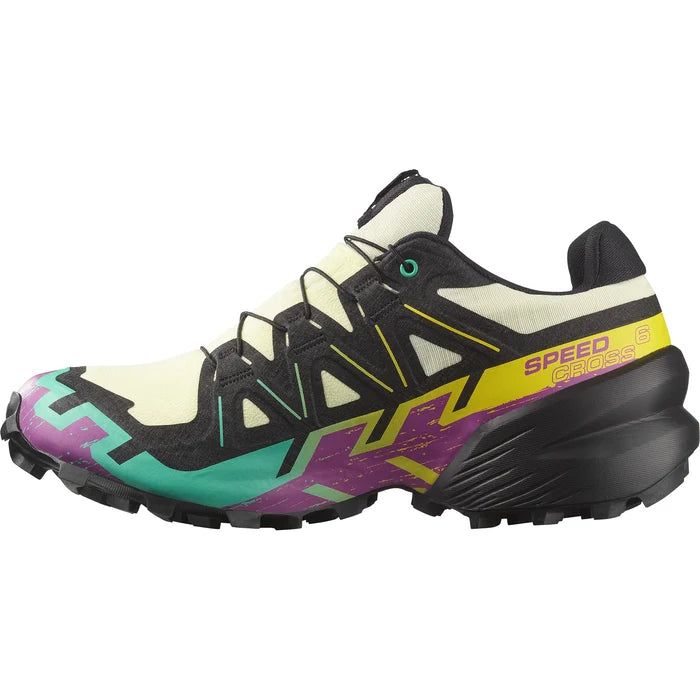 Women's Salomon Speedcross 6 GTX Tyello/Black/Wa-SOULIER, shoes-33-OFF