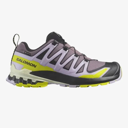 Women'S Salomon XA PEO 3D V9 GTX Quiet Shade / Lily Pad / Blue Haze-SOULIER, shoes-33-OFF