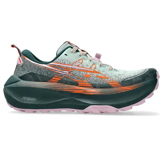 Women's Asics TRABUCO MAX 4 COLD MOSS/NOVA ORANGE-SOULIER, shoes-33-OFF