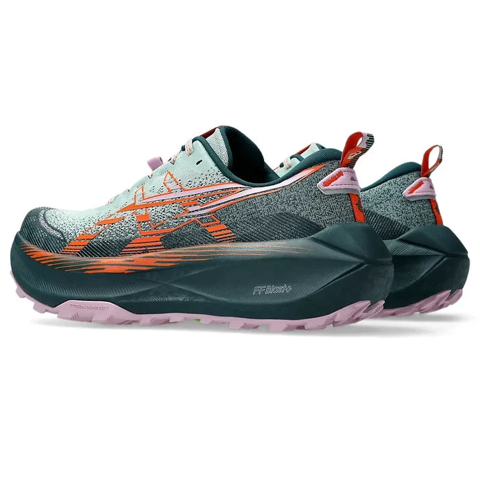 Women's Asics TRABUCO MAX 4 COLD MOSS/NOVA ORANGE-SOULIER, shoes-33-OFF
