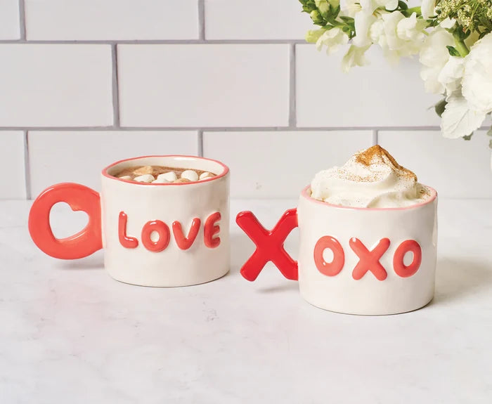 XOXO Ceramic Message Mug