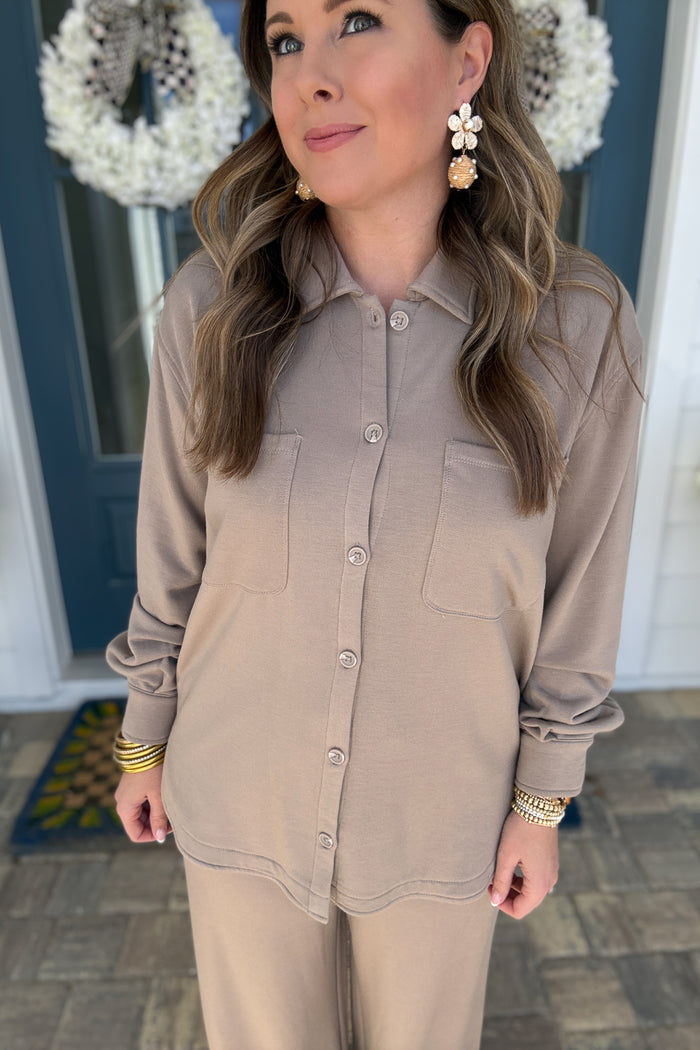 Z Supply: Layover Top - Slate Grey - B Social Boutique
