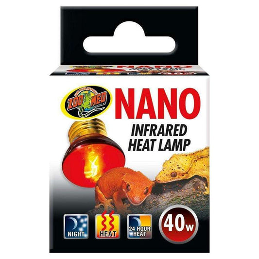 Zoo Med Nano Infrared Heat Lamp:Jungle Bob's Reptile World