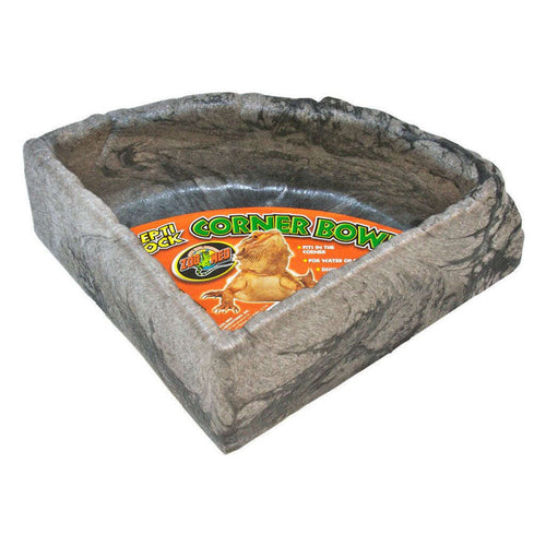 Zoo Med Repti Rock Corner Bowl:Jungle Bob's Reptile World