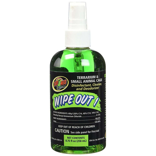 Zoo Med Wipeout Terrarium Cleaner:Jungle Bob's Reptile World
