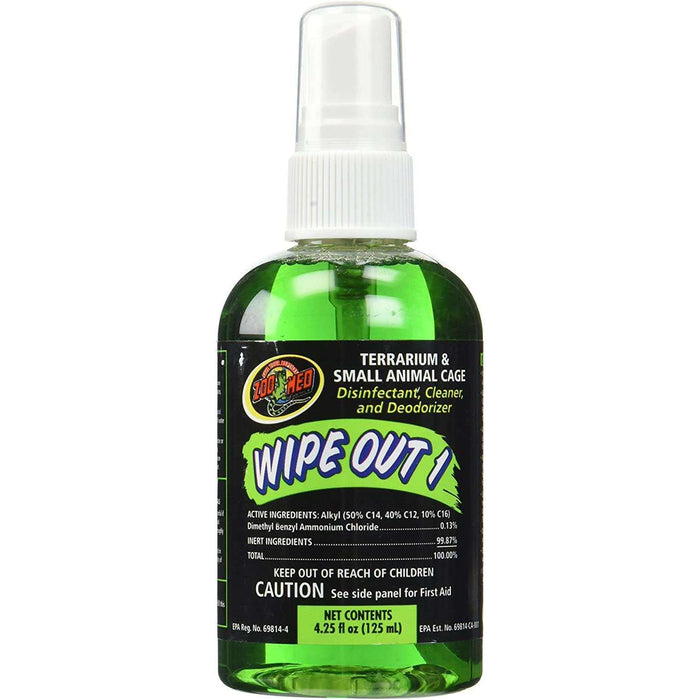 Zoo Med Wipeout Terrarium Cleaner:Jungle Bob's Reptile World