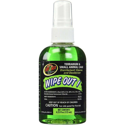 Zoo Med Wipeout Terrarium Cleaner:Jungle Bob's Reptile World