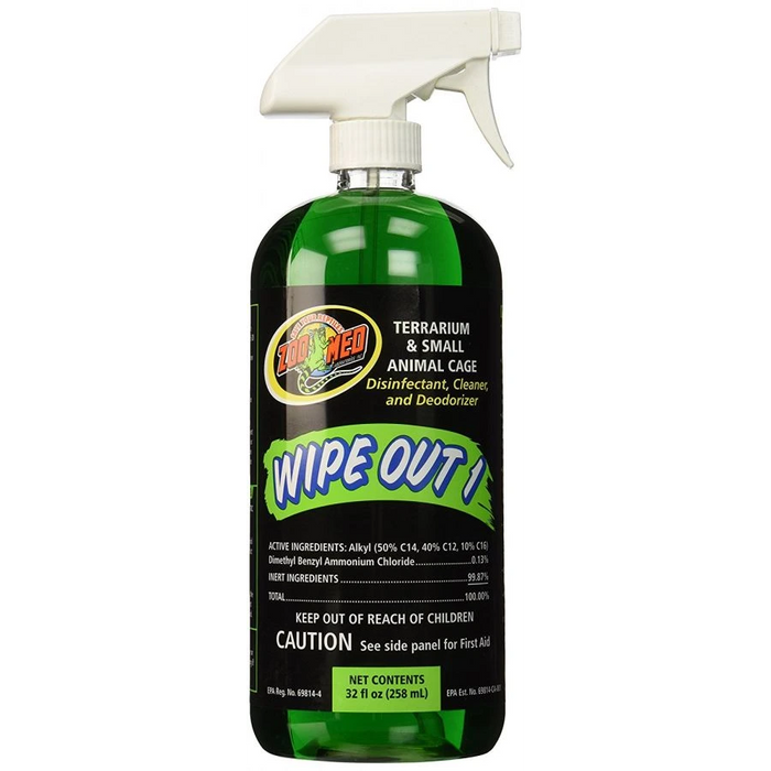 Zoo Med Wipeout Terrarium Cleaner:Jungle Bob's Reptile World