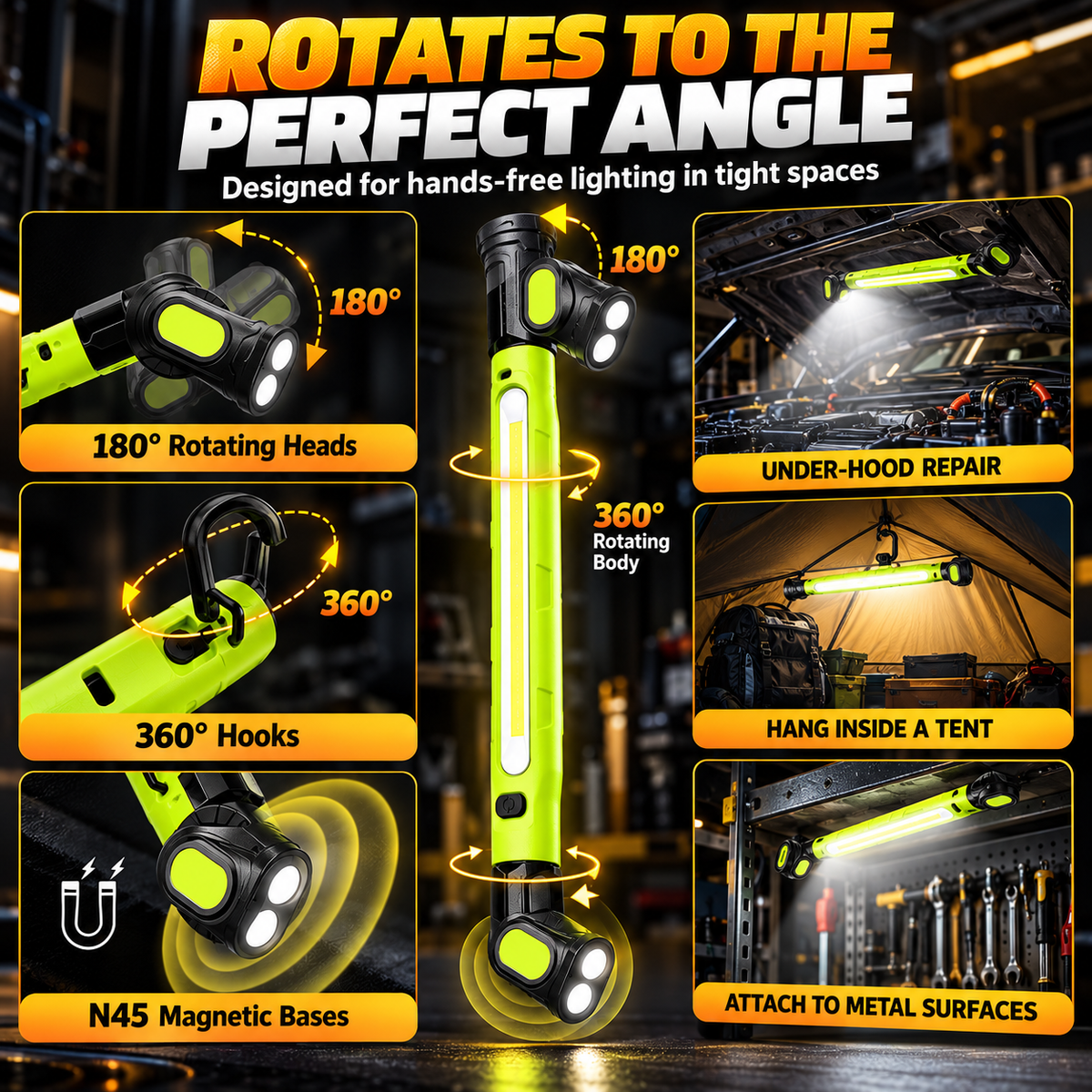 Rechargeable COB Work Light